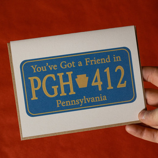Friend in Pennsylvania Greeting Card