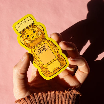 Honey Bear Vinyl Sticker