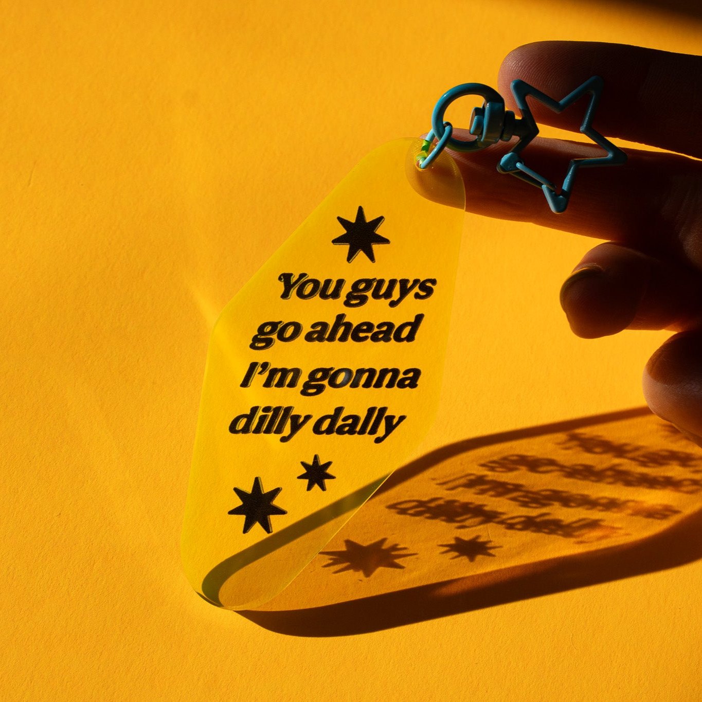 Dilly Dally Motel Keychain