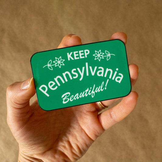 Keep Pennsylvania Beautiful Vinyl Sticker