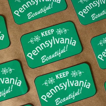 Keep Pennsylvania Beautiful Vinyl Sticker