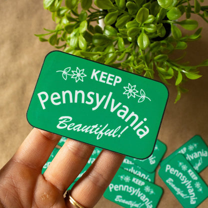 Keep Pennsylvania Beautiful Vinyl Sticker