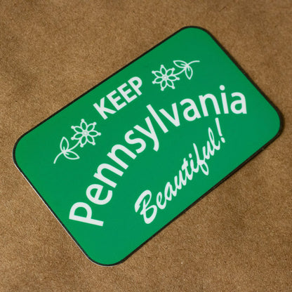 Keep Pennsylvania Beautiful Vinyl Sticker