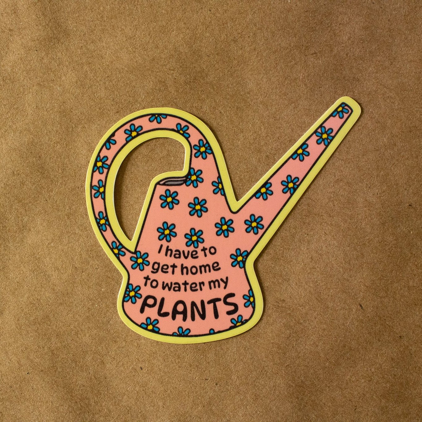 Water my Plants Vinyl Sticker