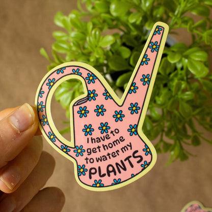 Water my Plants Vinyl Sticker