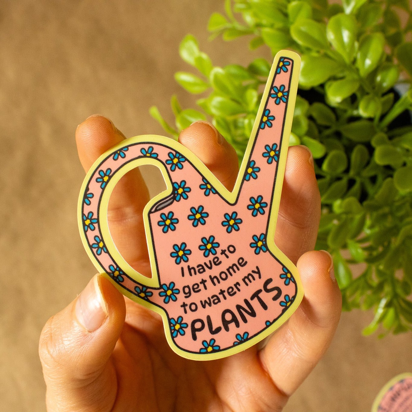 Water my Plants Vinyl Sticker