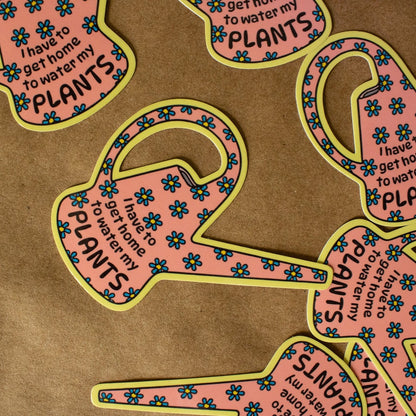 Water my Plants Vinyl Sticker