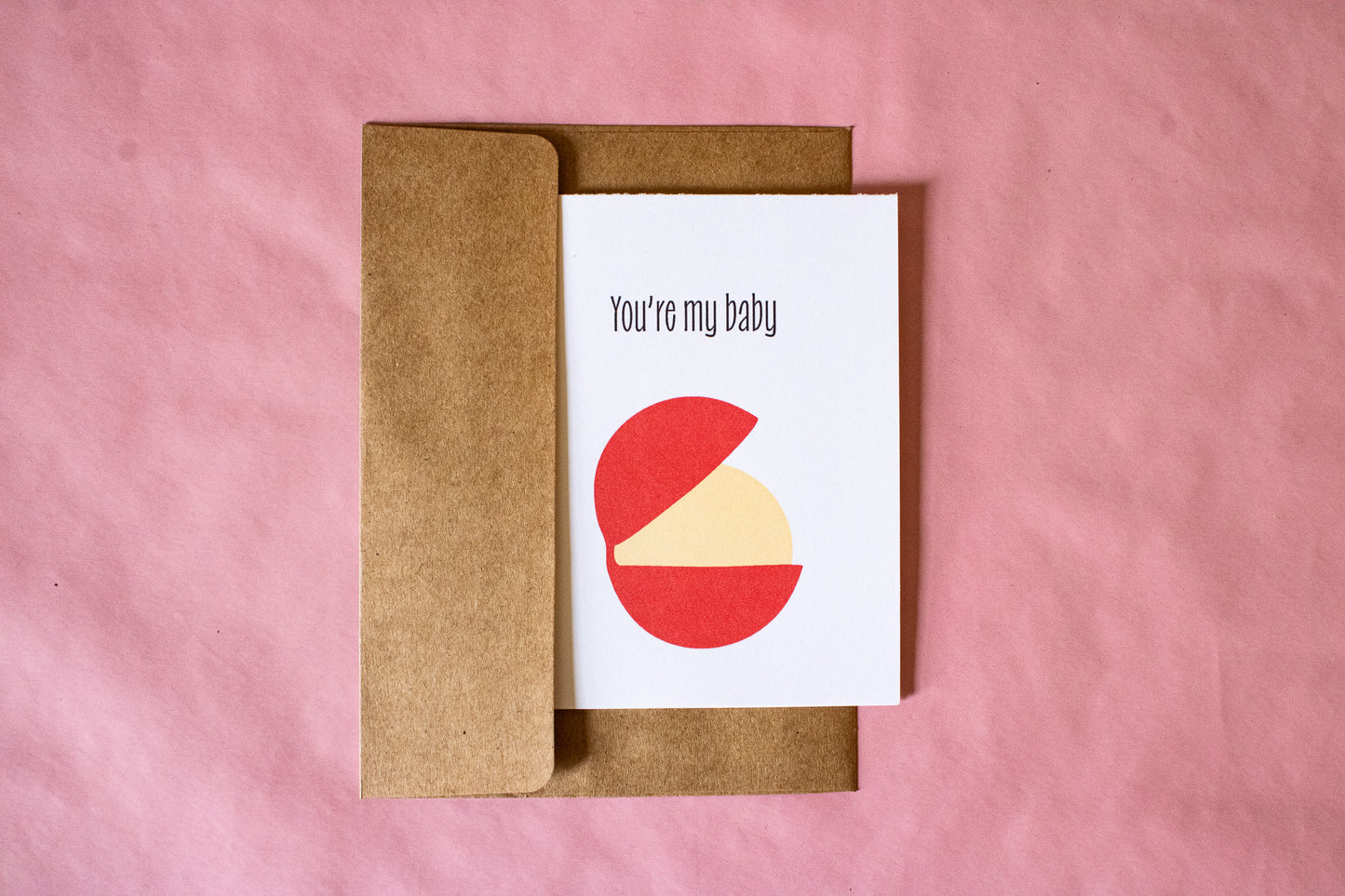 You're my Baby Cheese Greeting Card