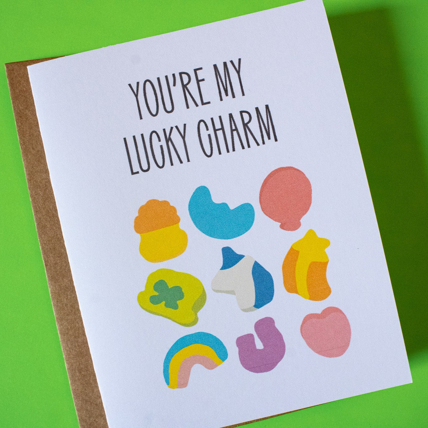 You're My Lucky Charm Greeting Card