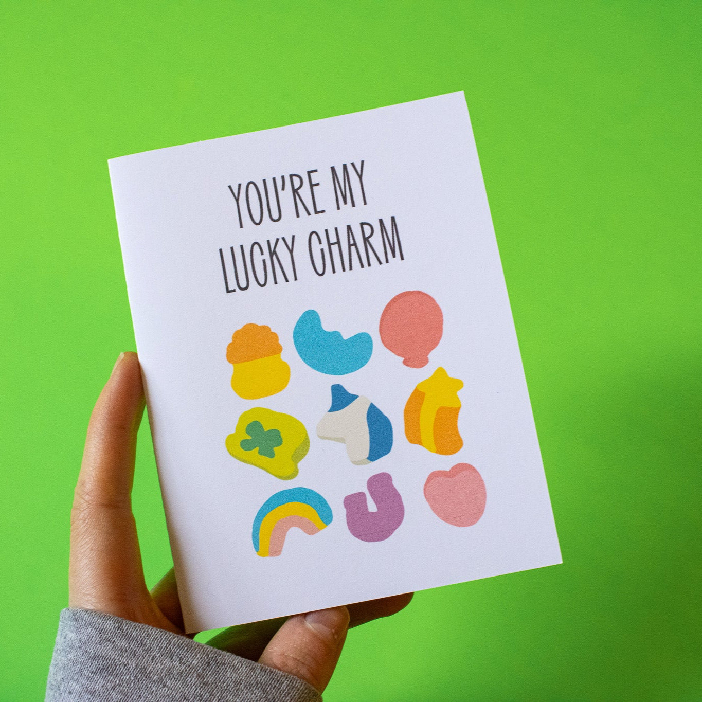 You're My Lucky Charm Greeting Card