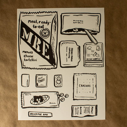 MRE Wall Art Print