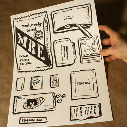MRE Wall Art Print