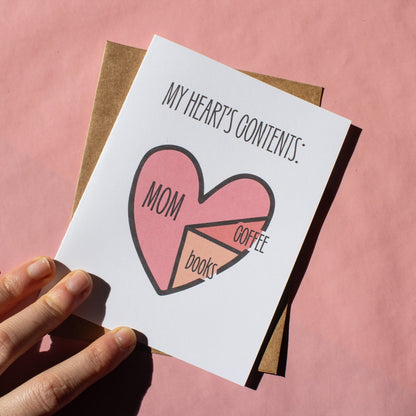 My Heart's Contents Greeting Card