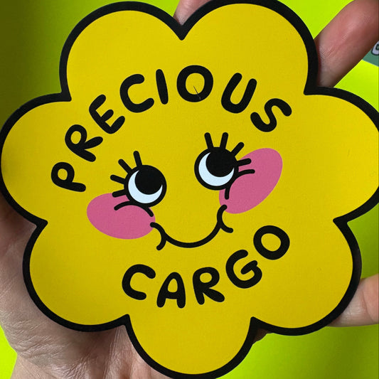 IMPERFECT Precious Cargo Bumper Magnet
