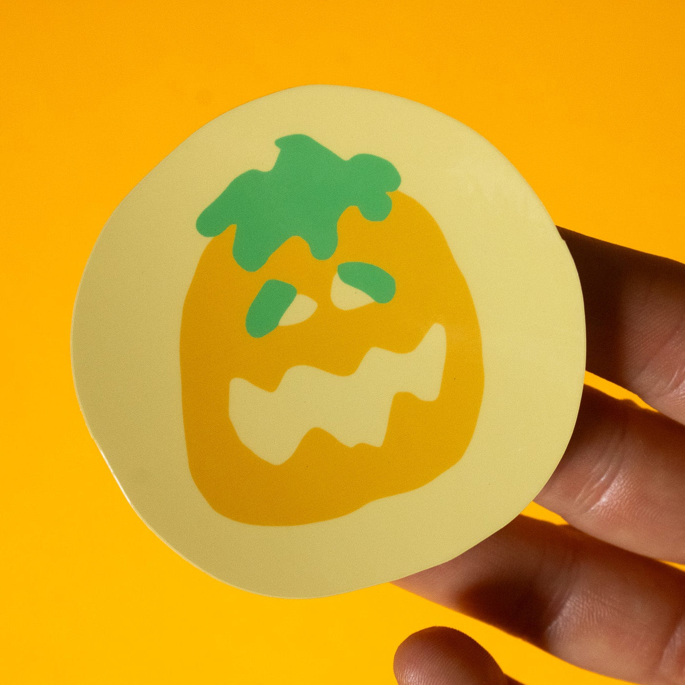 Pumpkin Sugar Cookie Vinyl Sticker