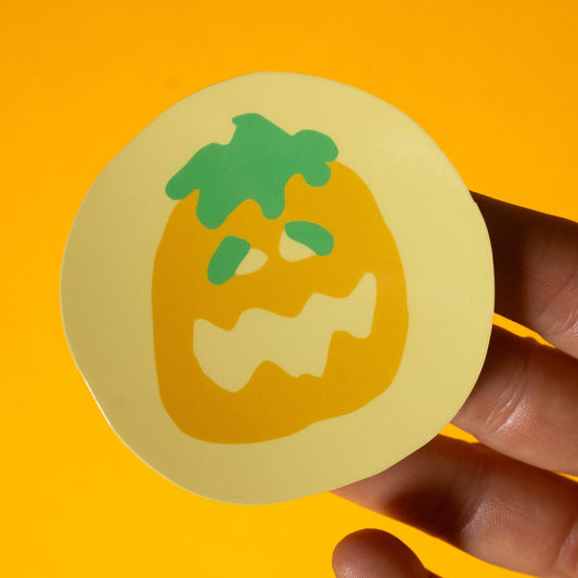 Pumpkin Sugar Cookie Vinyl Sticker