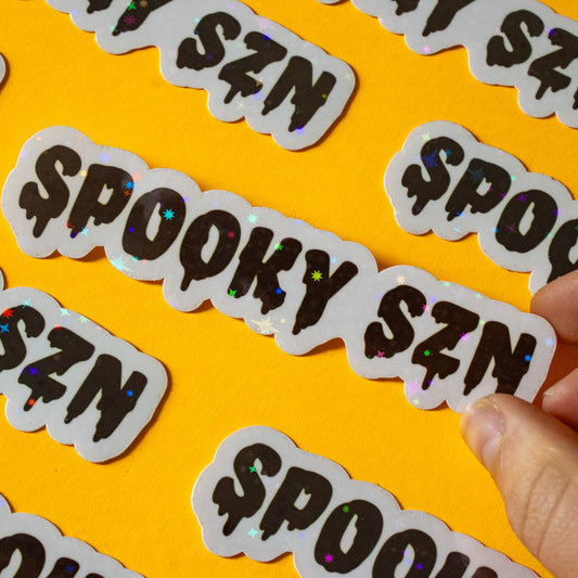 Spooky Season Vinyl Sticker