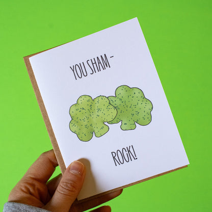 You Sham-Rock Greeting Card