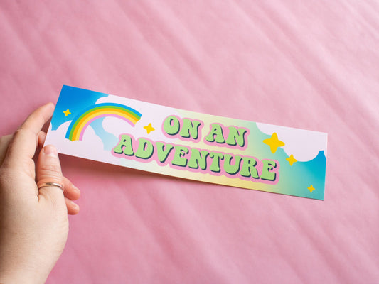 On an Adventure Bumper Magnet