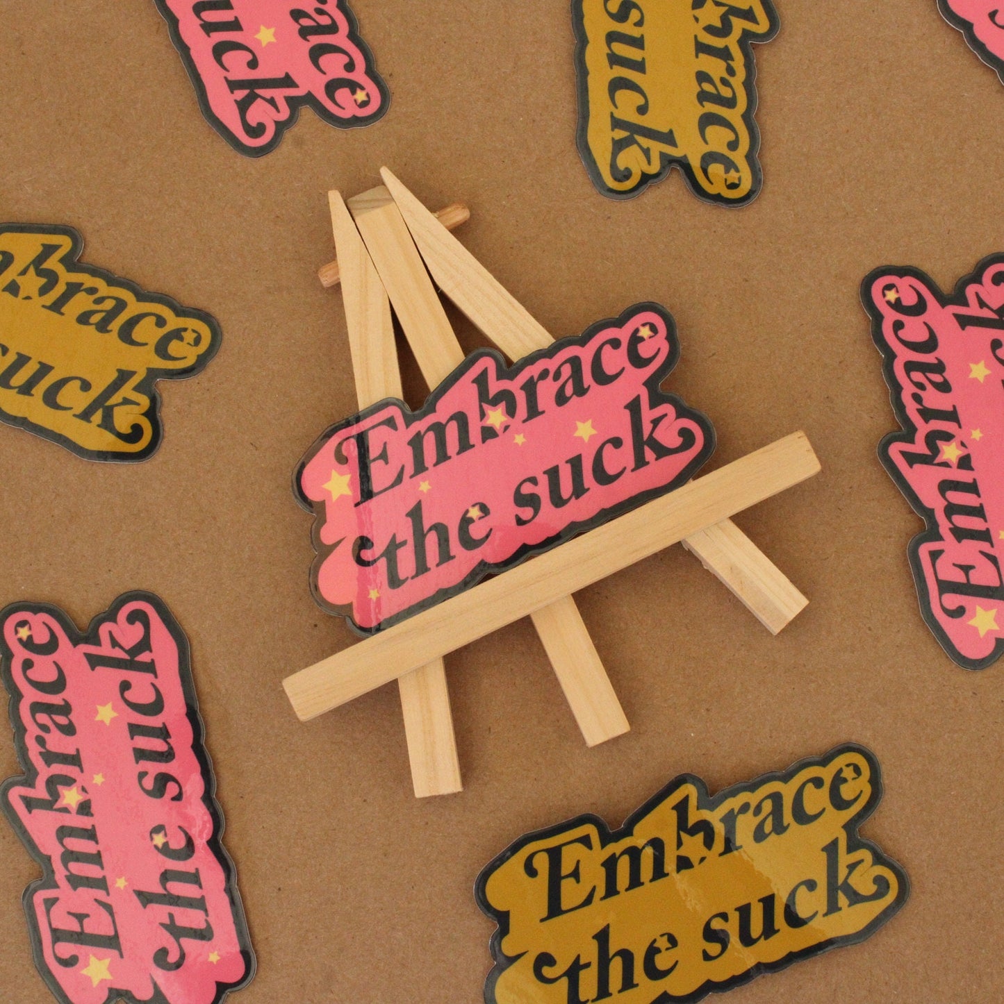 Embrace the Suck Vinyl Sticker