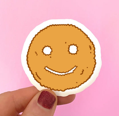 Smiley Fry Vinyl Sticker