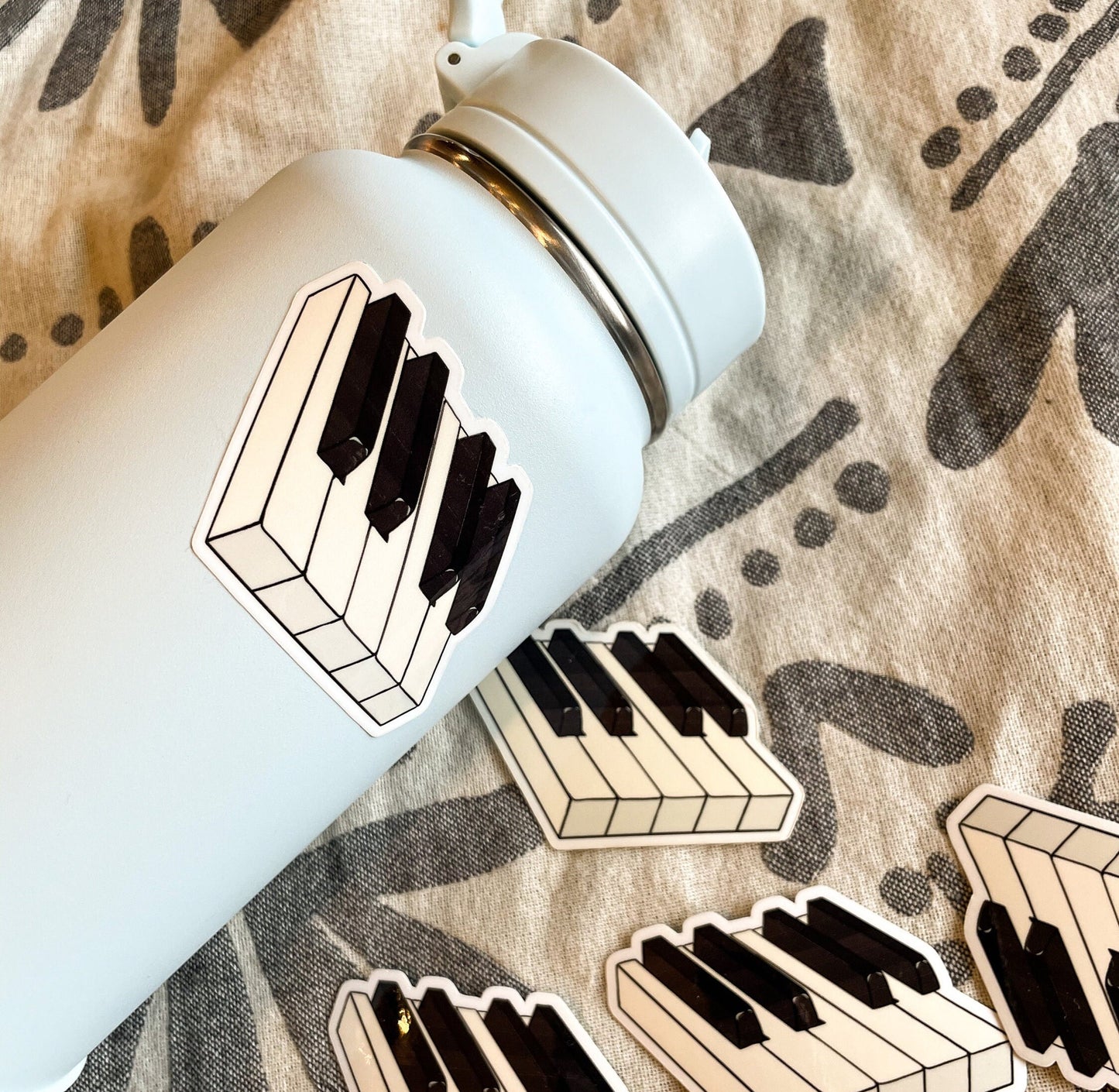 Piano Keys Vinyl Sticker