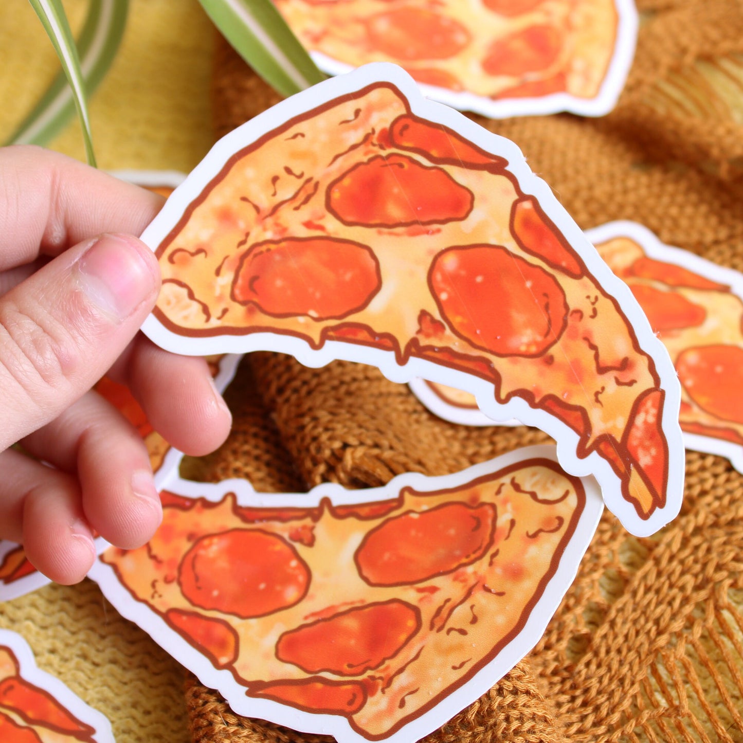 Pizza Slice Vinyl Sticker