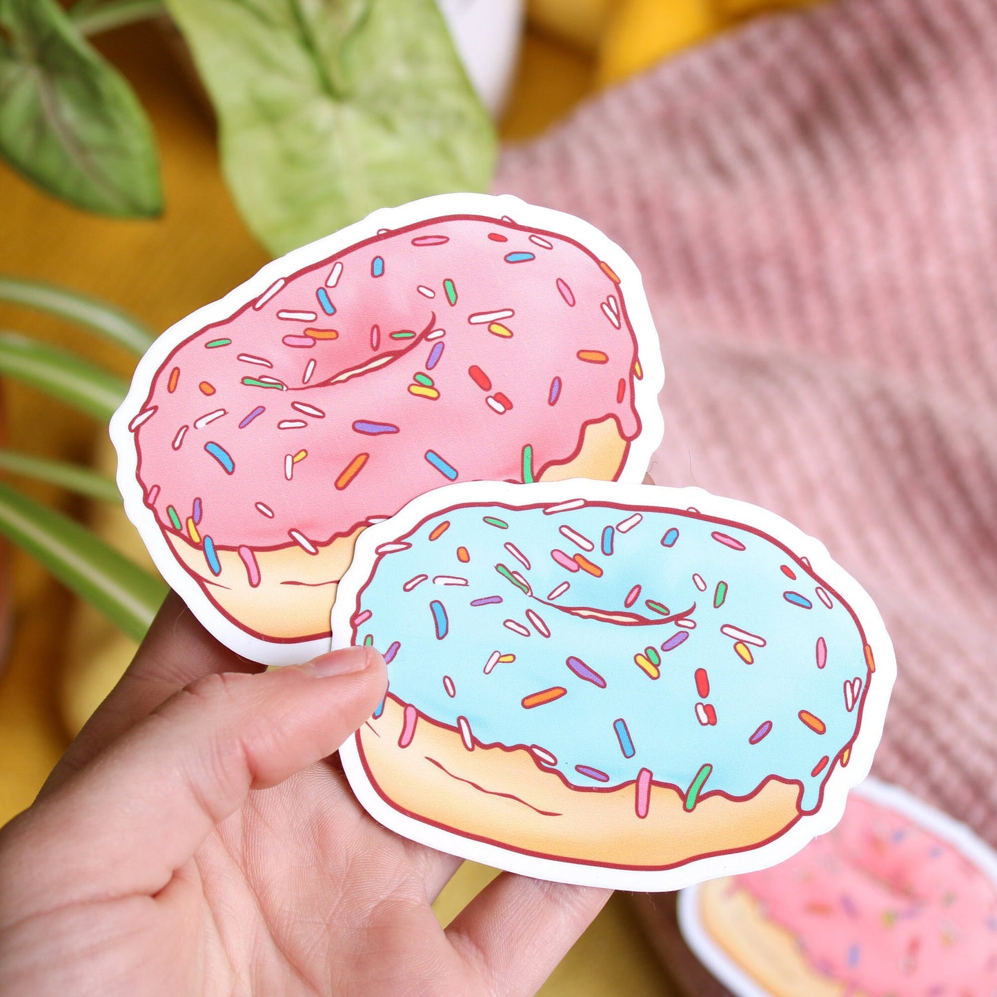 Pastel Donut Vinyl Sticker