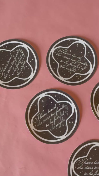 Loved the Stars Vinyl Sticker